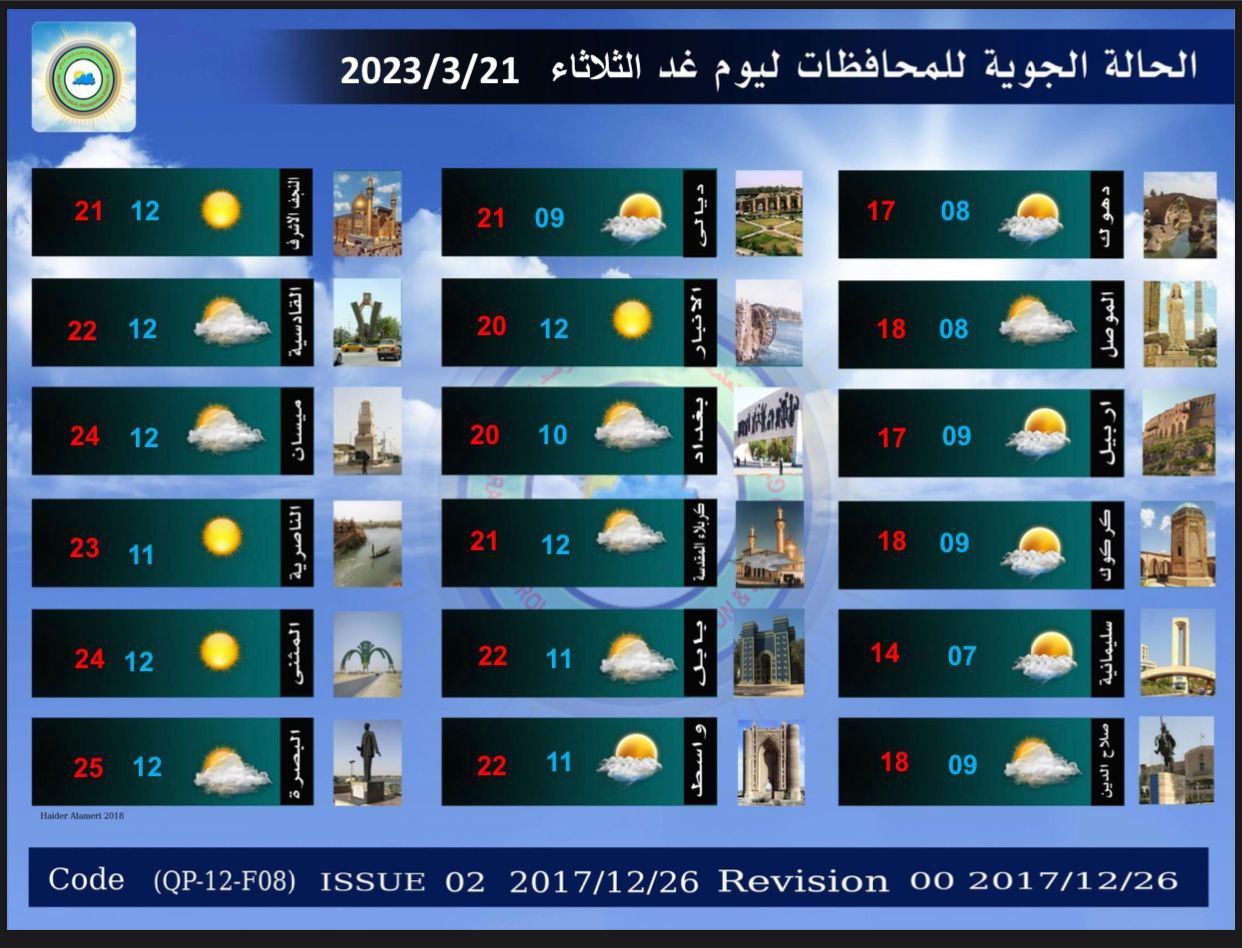 الطقس في العراق